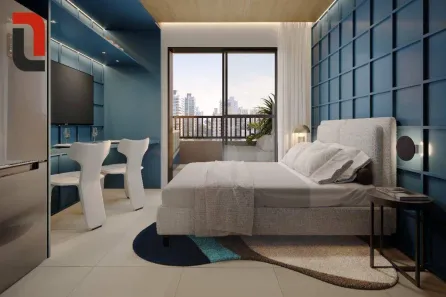 Studio com 1 Quarto à venda, 24m² no Centro, Curitiba