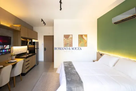 Studio com 1 Quarto para alugar, 25m² no Centro, Guarulhos