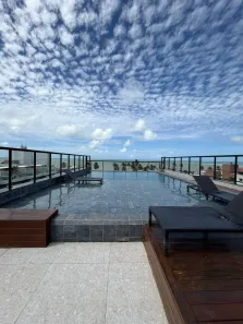 Flat com 1 Quarto à venda, 23m² no Cabo Branco, João Pessoa