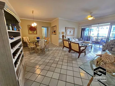 Apartamento com 3 Quartos para venda ou aluguel, 100m² no Enseada, Guarujá
