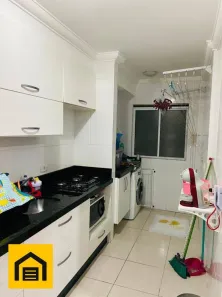 Apartamento com 2 Quartos à venda, 52m² no Vila Falchi, Mauá