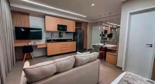 Flat com 1 Quarto à venda, 38m² no Setor Oeste, Goiânia