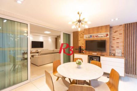Apartamento com 3 Quartos à venda, 125m² no Ponta da Praia, Santos