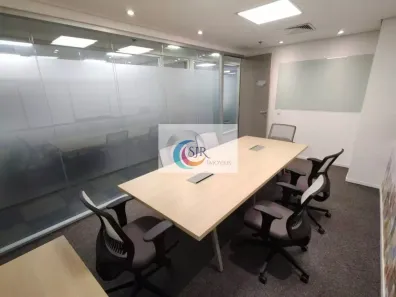 Conjunto Comercial / Sala para venda ou aluguel, 223m² no Cidade Monções, São Paulo