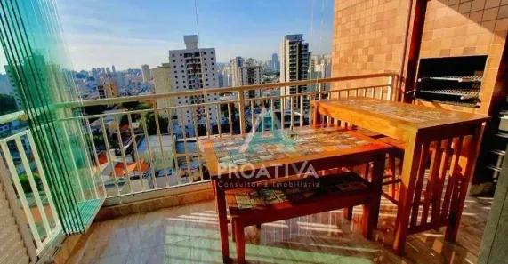 Apartamento com 2 Quartos à venda, 72m² no Vila Valparaíso, Santo André