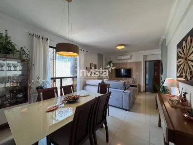 Apartamento com 3 Quartos à venda, 107m² no Embaré, Santos