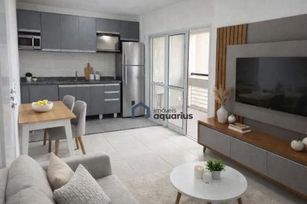 Apartamento com 2 Quartos à venda, 55m² no Vila Industrial, São José dos Campos