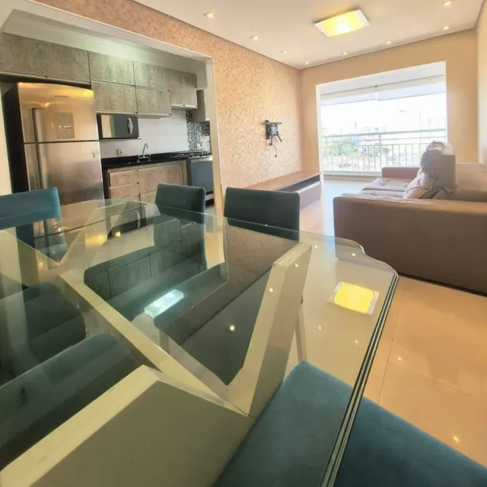Foto do imóvel - Apartamento mobiliado para alugar com 2 quartos, 1 suíte, 2 banheiros, 67 m², 1 vaga na garagem.