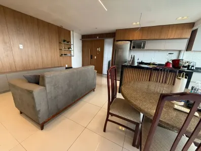 Apartamento com 3 Quartos para alugar, 78m² no Centro, Eusébio