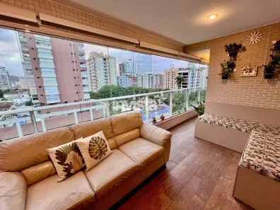 Apartamento com 3 Quartos à venda, 136m² no Gonzaga, Santos
