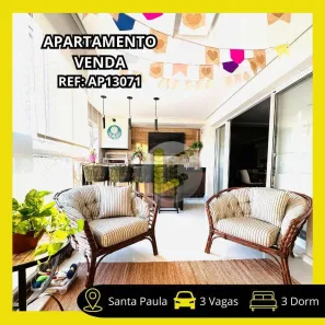 Apartamento com 3 Quartos à venda, 158m² no Barcelona, São Caetano do Sul
