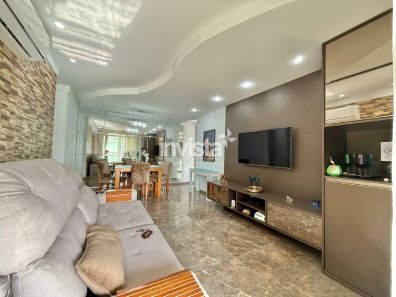 Apartamento com 2 Quartos à venda, 77m² no José Menino, Santos