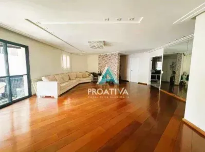 Apartamento com 4 Quartos para venda ou aluguel, 212m² no Jardim, Santo André
