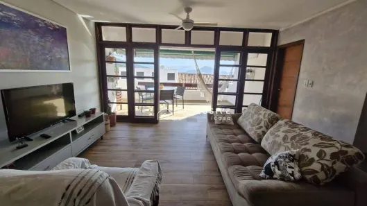 Apartamento com 3 Quartos para venda ou aluguel, 155m² no Toninhas, Ubatuba