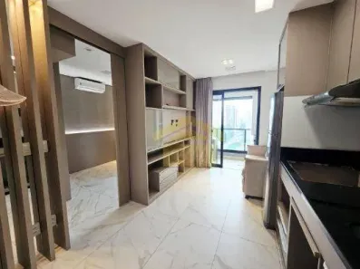 Apartamento com 1 Quarto para venda ou aluguel, 38m² no Campo Belo, São Paulo