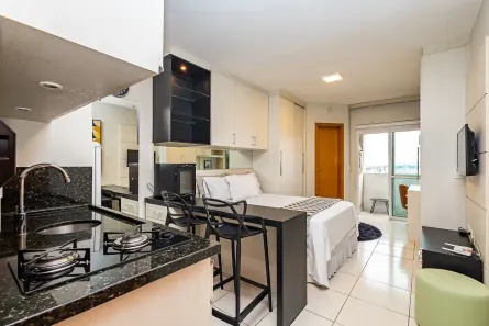 Studio com 1 Quarto à venda, 26m² no Centro, Curitiba
