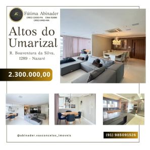 Apartamento com 3 Quartos à venda, 178m² no Nazaré, Belém