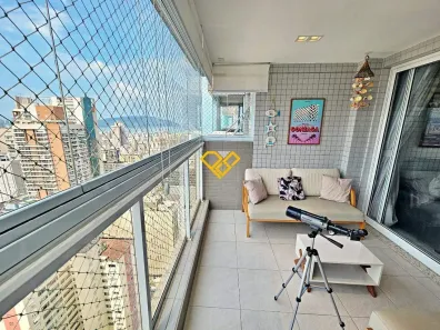 Apartamento com 2 Quartos à venda, 82m² no Gonzaga, Santos