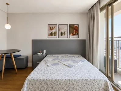 Studio com 1 Quarto para alugar, 24m² no Perdizes, São Paulo