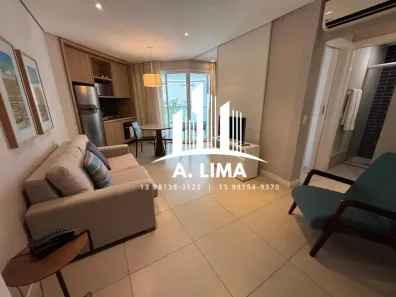 Apartamento com 1 Quarto para venda ou aluguel, 45m² no Pompéia, Santos