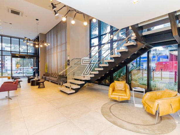 FLAT (com quarto separado) mobiliado e decorado, andar alto, face oeste, Batel, com 36m² privativos! - foto 41