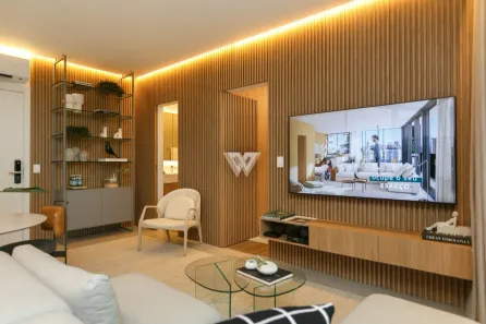 Apartamento com 1 Quarto à venda, 55m² no Batel, Curitiba