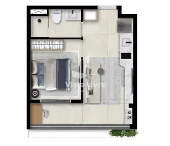 Studio com 1 Quarto à venda, 30m² no Perdizes, São Paulo