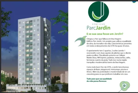 Apartamento com 3 Quartos à venda, 63m² no Boa Viagem, Recife