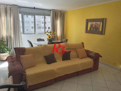 Apartamento com 2 Quartos para venda ou aluguel, 107m² no Gonzaga, Santos