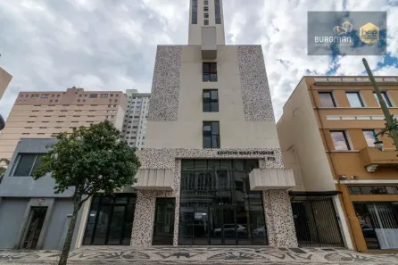 Studio com 1 Quarto para alugar, 21m² no Centro, Curitiba