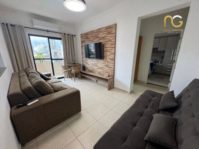 Apartamento com 1 Quarto à venda, 55m² no Canto do Forte, Praia Grande
