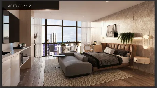 Apartamento com 1 Quarto à venda, 30m² no Boa Viagem, Recife