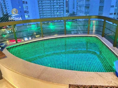 Apartamento com 3 Quartos à venda, 166m² no Pitangueiras, Guarujá