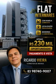 Flat com 1 Quarto à venda, 22m² no Intermares, Cabedelo