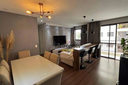 Apartamento com 2 Quartos para venda ou aluguel, 80m² no Vila Floresta, Santo André