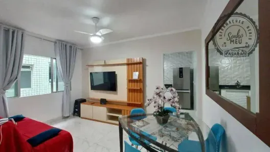 Apartamento com 2 Quartos à venda, 60m² no Guilhermina, Praia Grande