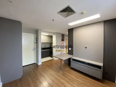 Flat com 1 Quarto à venda, 44m² no Centro, Santo André