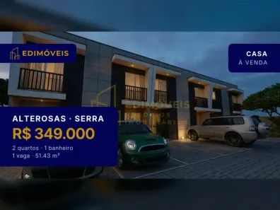Casa com 2 Quartos à venda, 52m² no Alterosas, Serra