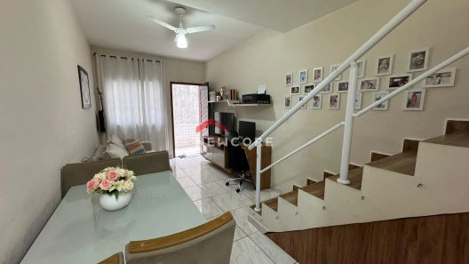 Casa de Condomínio com 2 Quartos à venda, 62m² no Boqueirão, Praia Grande