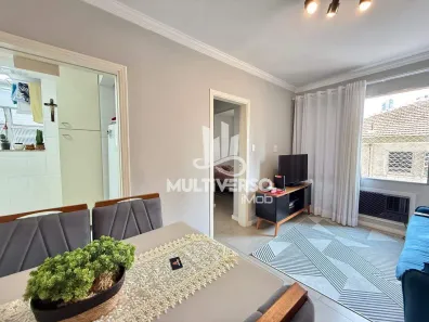 Apartamento com 1 Quarto à venda, 43m² no Gonzaga, Santos