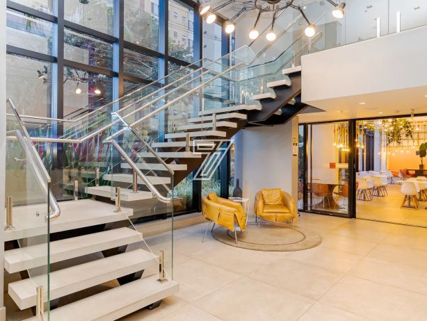 FLAT (com quarto separado) mobiliado e decorado, andar alto, face oeste, Batel, com 36m² privativos! - foto 21