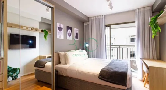 Studio com 1 Quarto à venda, 24m² no Perdizes, São Paulo