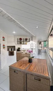 Apartamento com 3 Quartos à venda, 127m² no Guilhermina, Praia Grande