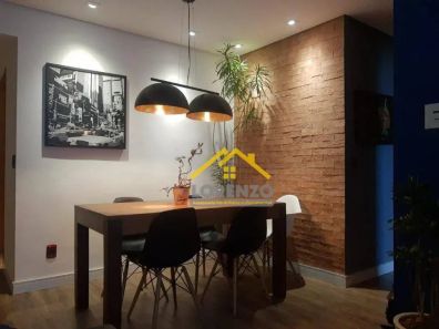 Apartamento com 3 Quartos à venda, 60m² no Vila Valparaíso, Santo André