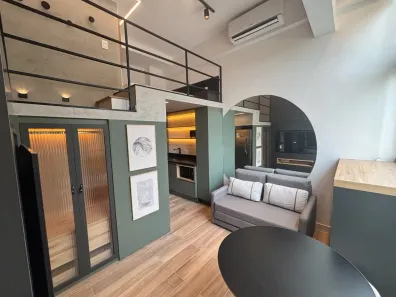 Flat com 1 Quarto para alugar, 30m² no Perdizes, São Paulo