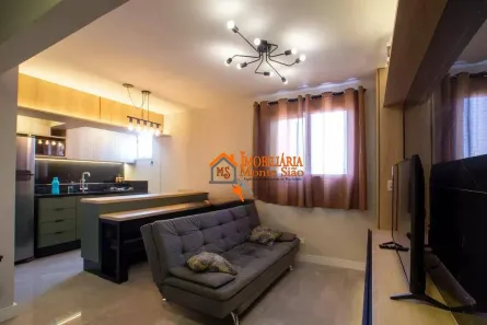 Studio com 1 Quarto à venda, 48m² no Vila Galvão, Guarulhos