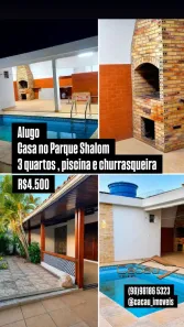 Apartamento com 3 Quartos para alugar, 200m² no Parque Shalon, São Luís