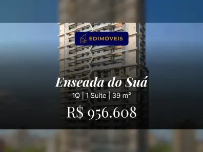 Studio com 1 Quarto à venda, 39m² no Enseada do Suá, Vitória