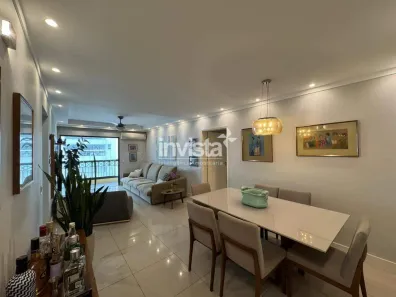 Apartamento com 3 Quartos à venda, 128m² no Ponta da Praia, Santos
