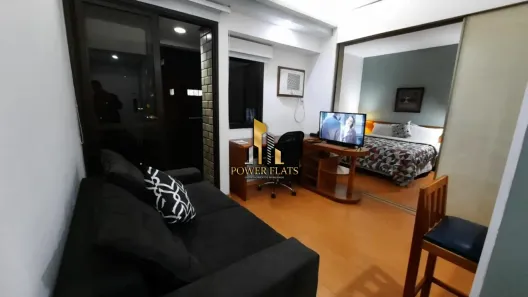 Flat com 1 Quarto para alugar, 40m² no Moema, São Paulo
